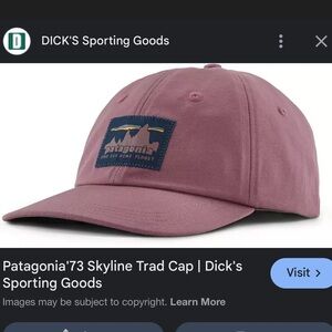 Patagonia Skyline Trad Cap in mauve